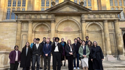 Masauto and Group Members in Trinity College