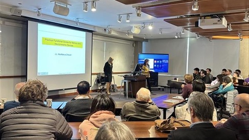 Judith Giving Dorn Lecture at NWU