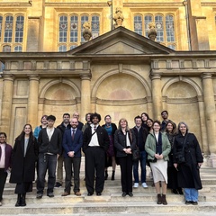Masauto and Group Members in Trinity College